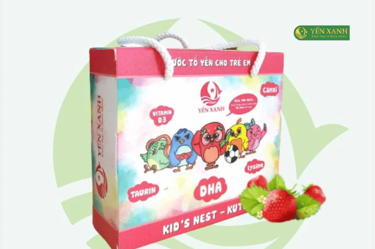 yến cho bé 2 tuổi
