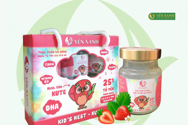 yến cho bé 9 tháng
