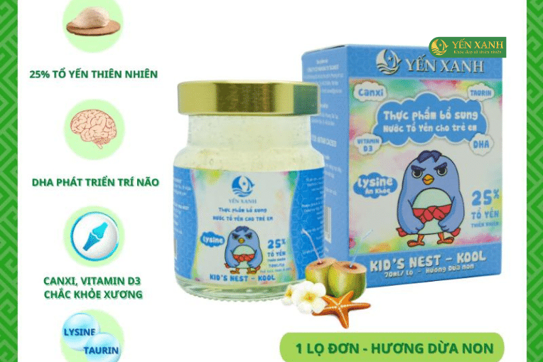 Yến sào cho bé 9 tháng tuổi