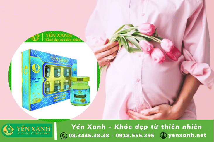 bà bầu uống nước yến được không
