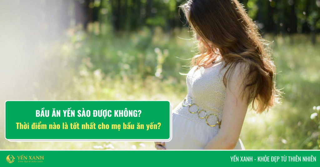 Bầu ăn yến được không