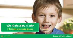Cho trẻ ăn yến khi nào tốt nhất