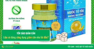 Yến hỗ trợ người giảm cân