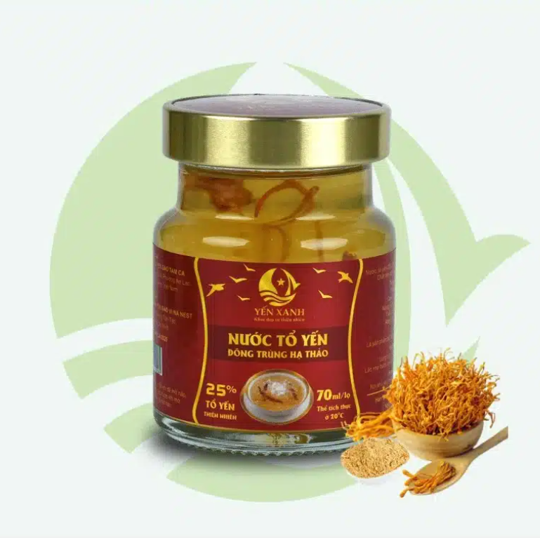 Tác dụng yến chưng đông trùng hạ thảo